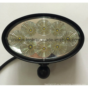 12V-24V 6 &quot;Oval 40W CREE LED Tractor Luz